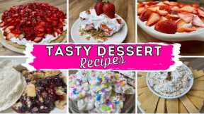 EASY SPRING DESSERT IDEAS & RECIPES | TASTY DESSERTS #easydessertideas #dessertrecipes