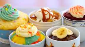 1 Minute Mug Cake Recipes: 5 Easy & Impressive Mug Cakes Made in the Microwave