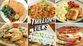 Breakfast Recipes | Easy Breakfast Recipes For Exams | Scrambled Egg | Chicken Mayo Sandwich