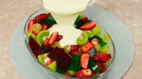 When I make this dessert at home, there is nothing left ! Super easy and delicious!