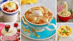 Make-Ahead Microwave Mug Meals (Mug Blondie, Fettuccini Alfredo, Chili & More!)