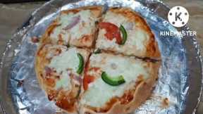 shawarma bread pizza//instent pizza  recipe by foody moody hina