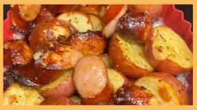 THESE KITCHEN COOK SIMPLE and COOL COOKING LIFE HACKS😉 II Cook with Me #airfryer #potatoandsausage