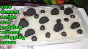 oreo dessert|oreo dessert recipe|oreo dessert box|Oreo pudding recipe|quick and easy desserts|