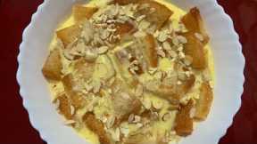 15 minutes Dessert Recipe | Only milk and bread easy dessert recipe | Bread dessert  |