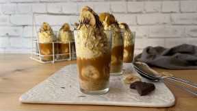 Banoffee Pie Parfaits/ no-Bake Dessert cups