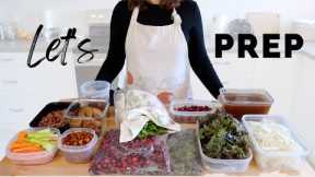 Preparing for the Week Ahead! Simple, VEGAN Meal Prep to Jumpstart your Week!