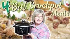 4 BEST Dump and Go Crockpot Recipes | CHEAP Quick & Easy Slow Cooker Meals Your Family Will Love