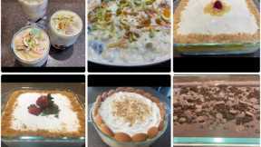 6 Easy Desserts Recipes Any One Can Make | Easy Summer Dessert Recipes.