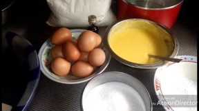CAKE WITHOUT MIXER AND OVEN/ HOW TO MIX CAKE WITH HAND.