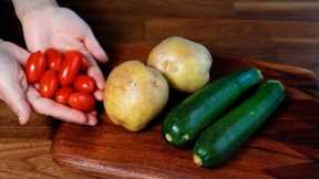 I've been making these zucchini and potato dishes all week. So simple and delicious!