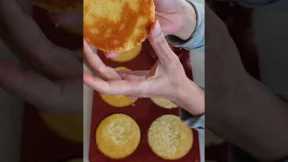 Mini Cakes using Silicone Baking Molds #SHORTS