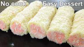 Just 10 Minutes Dessert with few Ingredients | Instant & Easy Dessert Recipe