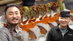 I Went to Teach a Japanese Chef How to Make AMERICAN Sushi