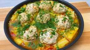 They are so delicious, everyone asked for more. Recipe for minced meat with potatoes.