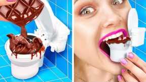 TASTY COOKING CHALLENGES AND YUMMY FOOD HACKS || DIY Cooking Ideas And Kitchen Tips By 123 GO! Hacks