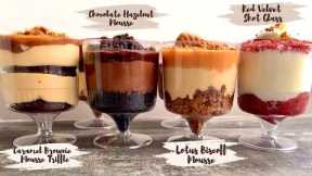 3 Ingredient Mousse Cups | Best Holiday Desserts to Make