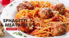 Spaghetti and Meatballs Recipe| 10 Minute Dinner Recipe 2023