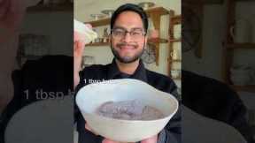 EGGLESS ATTA CHOCOLATE WAFFLES | SMALL RECIPE | EPISODE 3 of SMALL SERVE DESSERTS #SHORTS