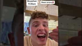 I ate from Gordon Ramsay’s restaurants for the whole day! #shorts #gordonramsay #food