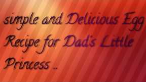 Simple and delicious egg recipe for beginners.....