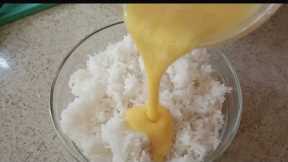 Do You Have Rice & Eggs At Home⁉️Try this Simple Recipe Surely You Will Say Wow!