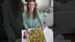Dinner on just one pan!! #cookingchannel #sheetpandinner #easyrecipe #juliapacheco # #dinnerideas