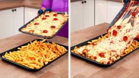 LET'S MAKE FAST FOOD AT HOME! 🍟🍔 Awesomely Easy Food Hacks And Kitchen Ideas