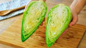 Cabbage tastes better than meat! Simple and easy cabbage recipe. [Vegan] ASMR cooking