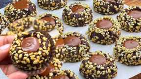 Quick and Easy No-Bake Caramel Filled Cookies Chocolate - Mother’s Day Special !