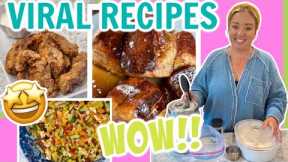 YOU WON'T BELIEVE HOW GOOD THESE RECIPES ARE | MAKING VIRAL RECIPES & WOW!!! | MUST TRY FOOD