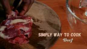 A Simple Beef Sauce (it's so good you will make it everyday)