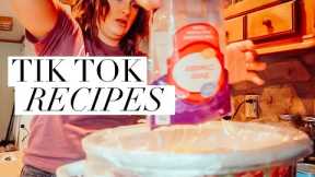 VIRAL TIKTOK CROCKPOT RECIPES | 5 INGREDIENT OR LESS MEALS ON A BUDGET | THE SIMPLIFIED SAVER