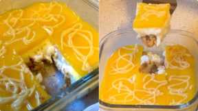 Lemon Dessert | The taste of this dessert filled my heart! Recipe in 10 minutes! #dessert