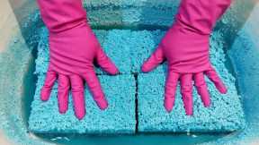Settled Magic Bleach Paste 💙 Sponges Squeezing 💙 ASMR