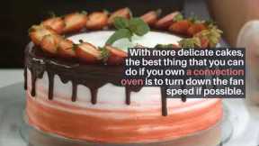 Baking Cake in Convection Oven Tips and Tricks