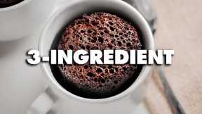 3 Ingredient Chocolate Mug Cake!