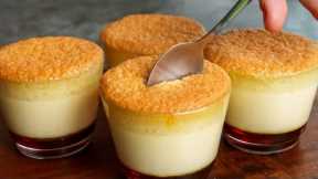 Super Creamy Desserts in 10 minutes, No Condensed Milk! No Gelatine! No cream cheese!