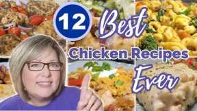 12 AMAZING 🤩 Chicken Recipes That Will SAVE Your Weeknight Dinners | QUICK & EASY CHICKEN DINNERS