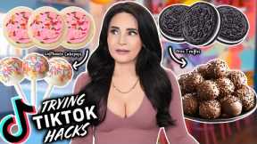TRYING MORE TIKTOK FOOD HACKS - Part 11