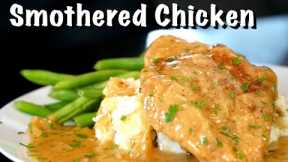 Easy and Delicious Smothered Chicken Recipe | 30 Minute Meals #MrMakeItHappen