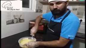 Bake Pineapple Cake   with Panasonic Microwave