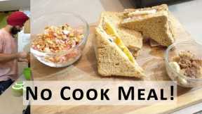 Hostel Food Hacks - 3 Course Meal that needs NO COOKING - No cook recipes