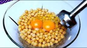 Chickpeas and eggs are better than meat! Protein-rich, simple and delicious recipe!