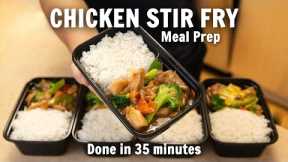 Meal Prep Chicken & Veggie Stir Fry | BETTER THAN TAKEOUT