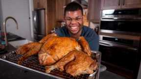 The Secret To Cooking A Thanksgiving Turkey Faster 🍗 | Problem Solved