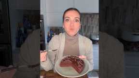 I can’t stop making this 3 Ingredient Flourless Chocolate Cake #shorts