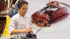 The Michelin Star Restaurant in an NYC Subway Station | On The Line | Bon Appétit