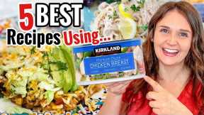 5 BEST Ways To Use Canned Chicken | Tasty Chicken Recipes Made EASY | Julia Pacheco