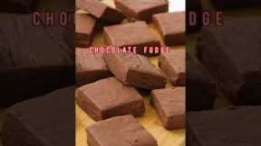 3 Ingredient Chocolate Fudge | So delicious and easy to make 🍫